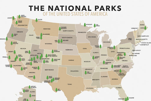 National-Parks-Map