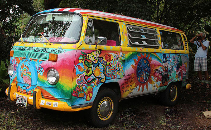 A famous bus from pop culture. Do you know this bus?