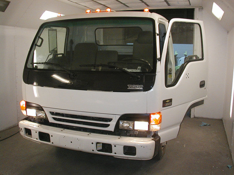 Chevy W3500 on day of arrival