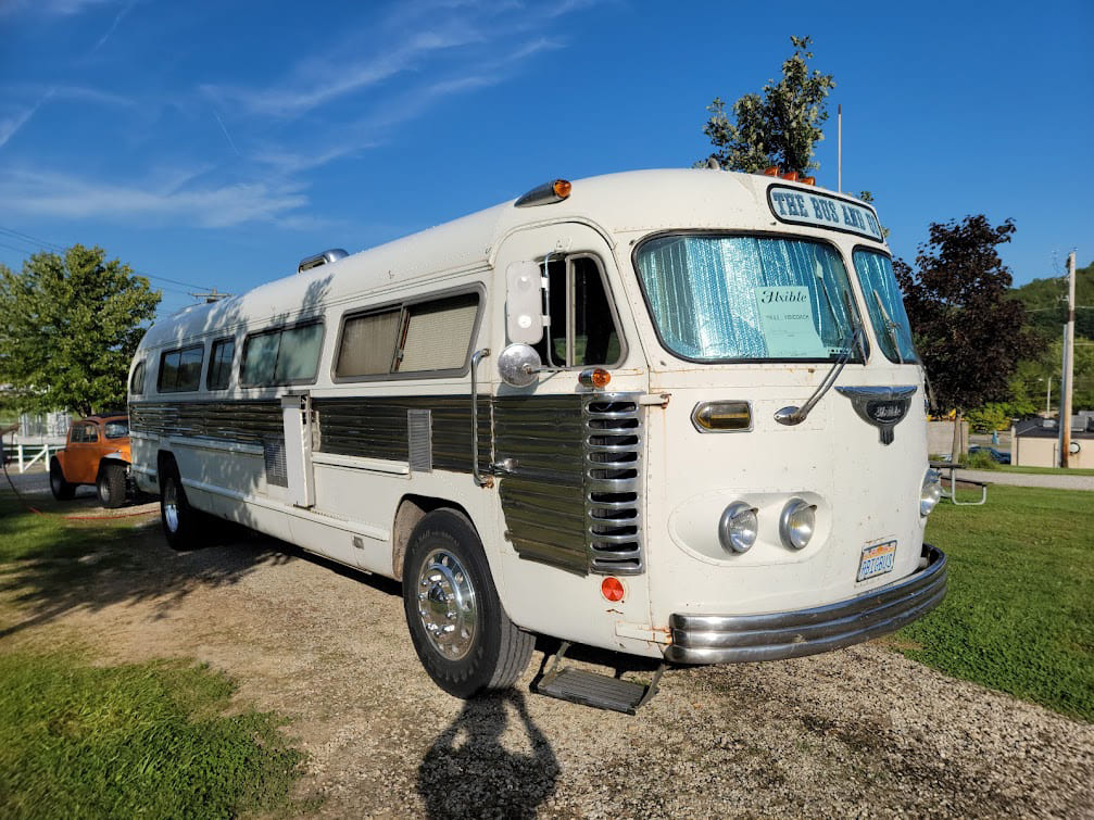 Dave Rosigue’s 1950 Flxible Visicoach.