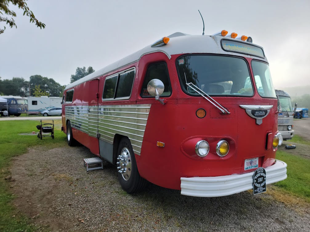 George Showman’s 1962 Flxible Starliner. 