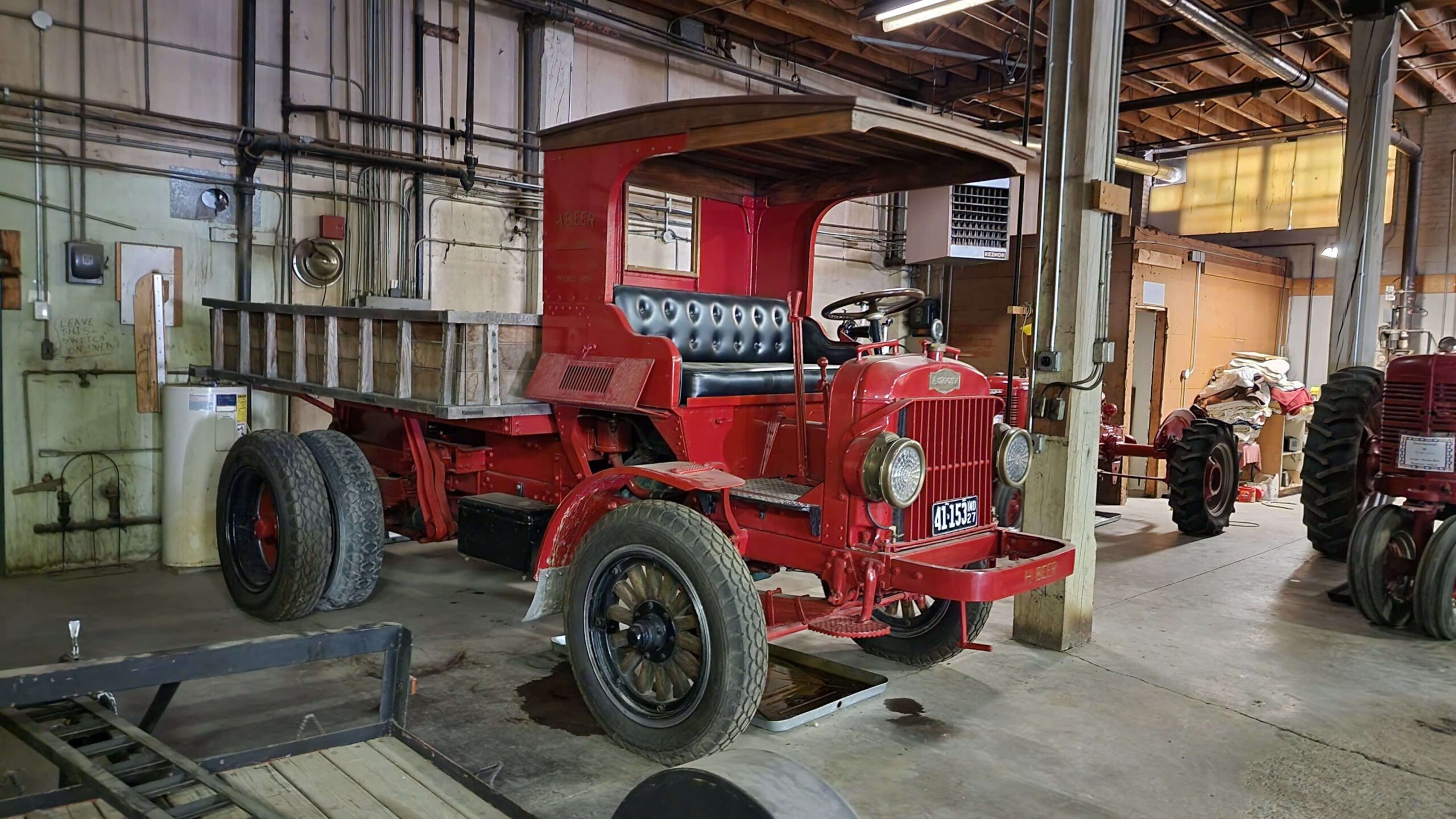 Gary LeCount took me into Nappanee to get a few things Saturday morning and wanted to show me some of the stuff that he works on for the family that employs him.