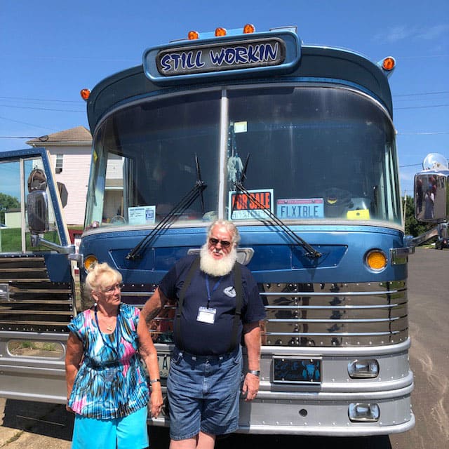 Ed & Anne Eyre’s 1969 Flxible Flxiliner.