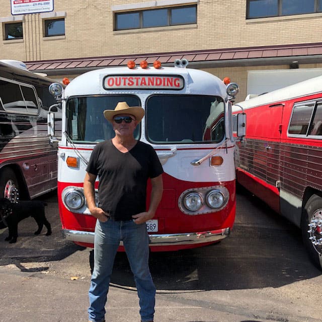 Jim Denevan’s 1953 Flxible Visicoach.