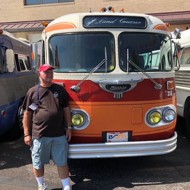 John Maryo’s 1954 Flxible Visicoach.