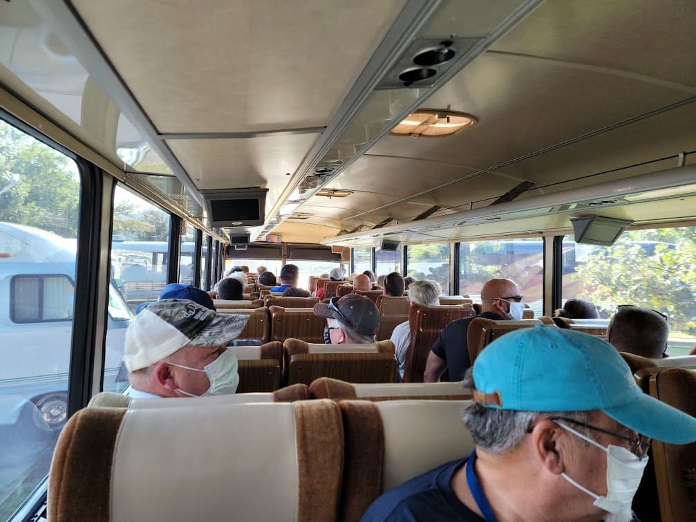 Welcome aboard the beautiful MC-9 coach.