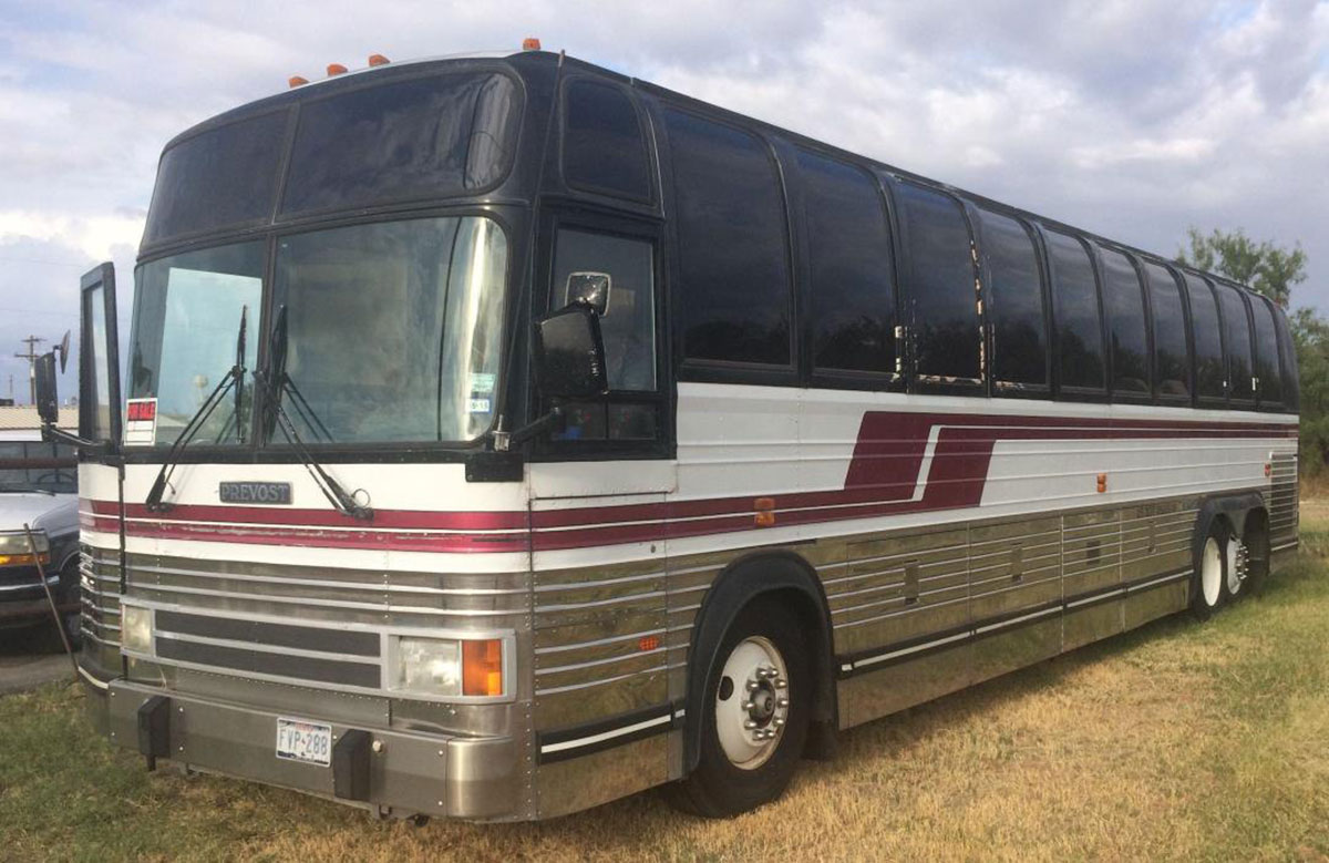 Prevost was the leader in large passenger windows in the early 1980’s. They even followed the contour of the curved roof. If you plan on converting one of these, remember that the upper cabinets will cover most of the upper part of the window and make it harder to build cabinets and will block out some of the light so be cognizant of that.