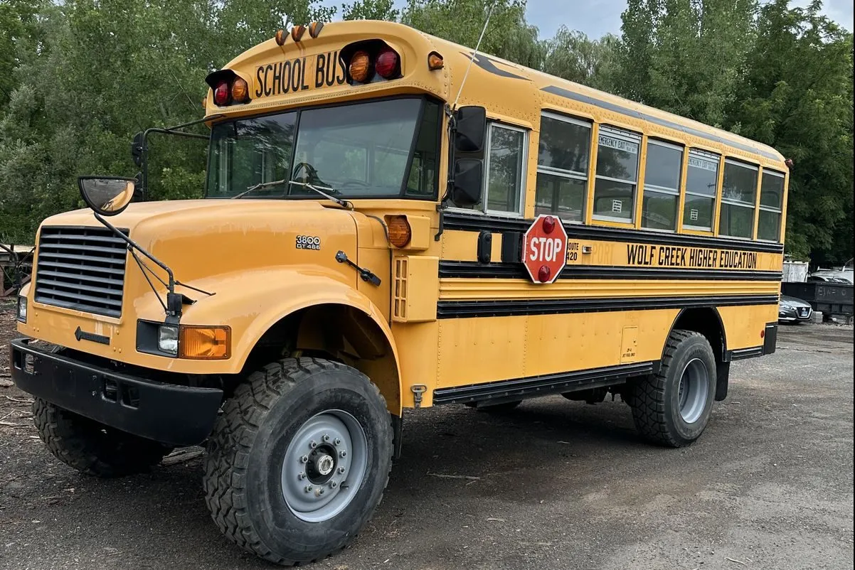 Used School Bus for Sale. Great for boondocking.