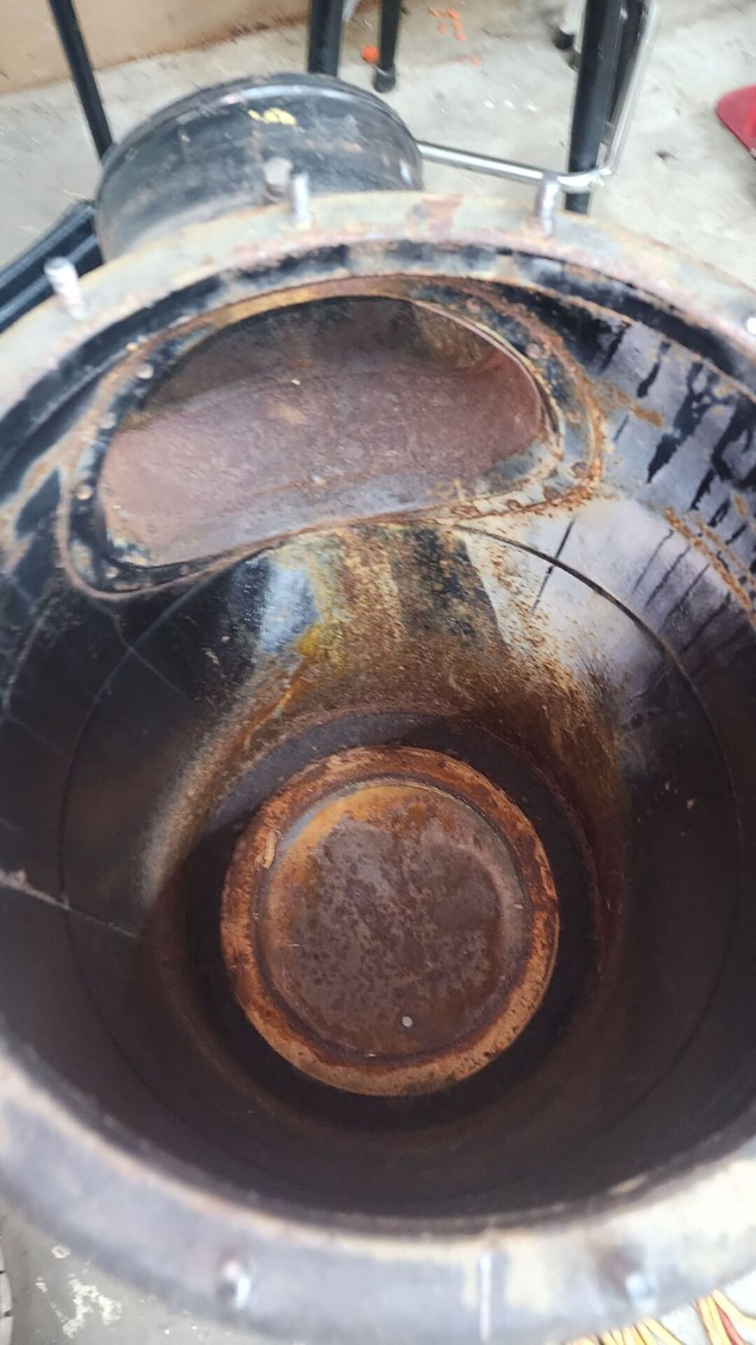 Air Filter Housing before painting.