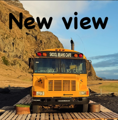 Skool Beans Café – A 1996 Thomas Vista American School Bus - By Holly Keiser - bus conversion photo
