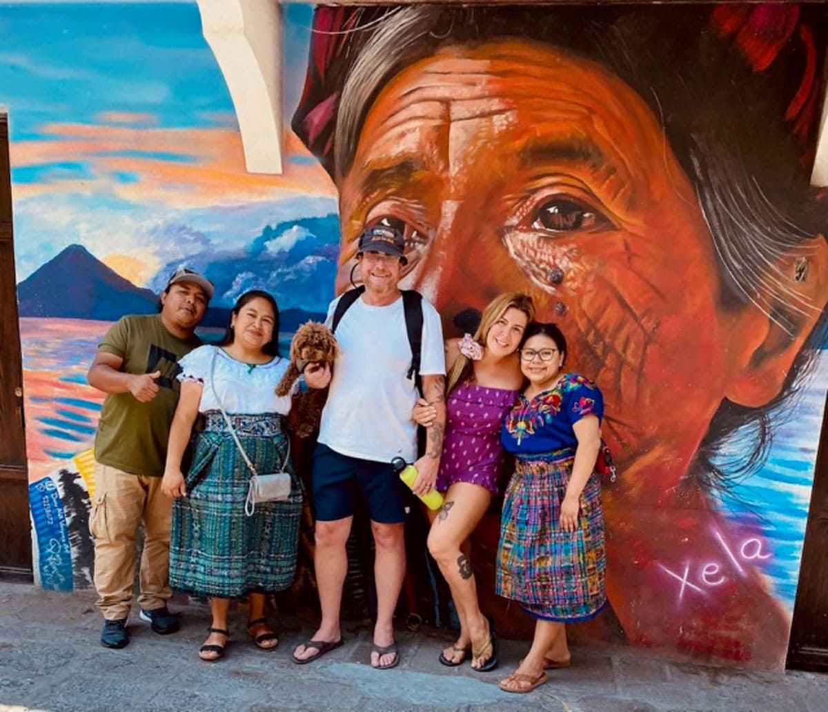 Our friends in San Pedro de La Laguna, Guatemala.