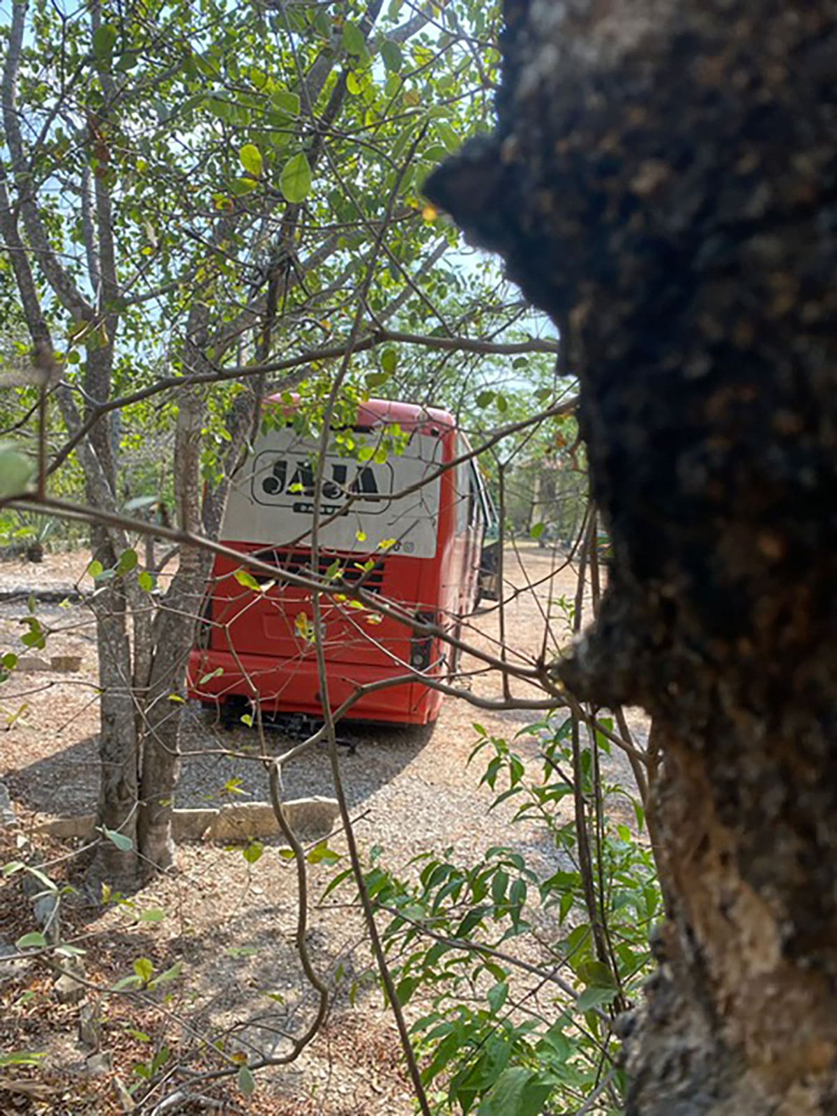El Chiflon, Chiapas, Mexico, parking spot near the waterfall.