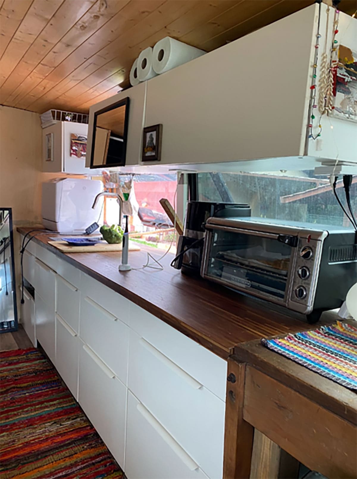 Kitchen Cabinets Street Side.